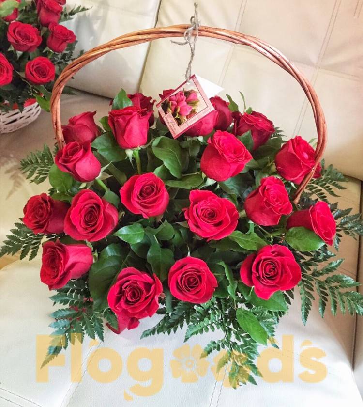 Корзина «Донна роза» за 13 273,20 руб.